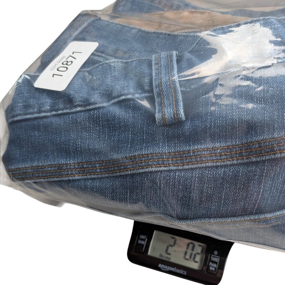 Duluth Trading Co Flex Ballroom Jeans Men's 38x28 Blue Relaxed Fit Cotton Blend - Picture 11 of 11